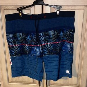 ZeroXposur swim trunks sz M blu Venus NWT
